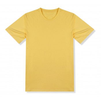 T-shirt ROYALSUBLI® Unisexe JAUNE 190G (Toucher Coton)