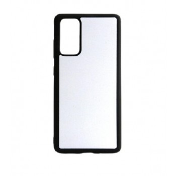 Lot de 10 Coques 2D Samsung Galaxy S20 FE SOUPLE Noir + plaque aluminium