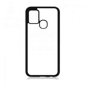 Coque 2D SOUPLE pour Samsung Galaxy A21s Noir + plaque aluminium