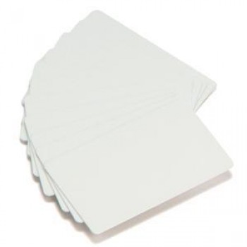 100 cartes de visite en métal Blanc sublimables