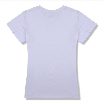 5 T-shirts Femmes ROYALSUBLI® Col Rond BLANC 190G (Toucher Coton)