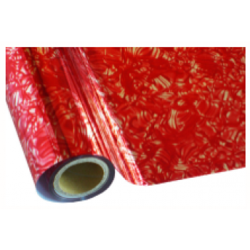 Rouleau de mylar - Floral rouge