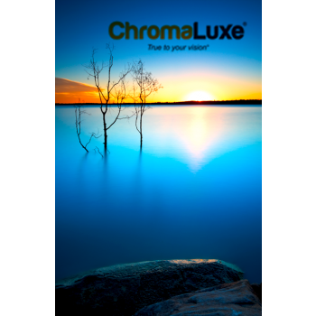 Plaque photo Alu blanc brillant Chromaluxe® 305*457*1.14mm (cdt 10p)