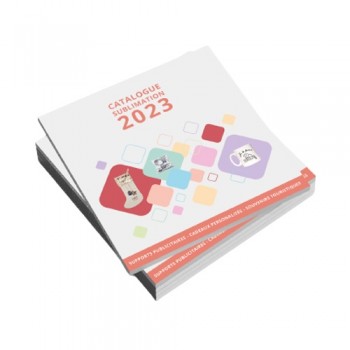 Lot de 10 catalogues de supports sublimation 2023