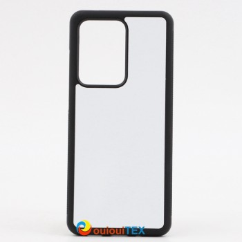 Lot de 10 Coques 2D Samsung Galaxy S20 Ultra RIGIDE Noir + plaque aluminium