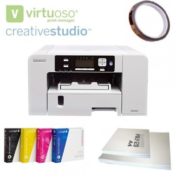 SAWGRASS VIRTUOSO SG500 - Imprimante de sublimation A4 + Kit d'installation Starter