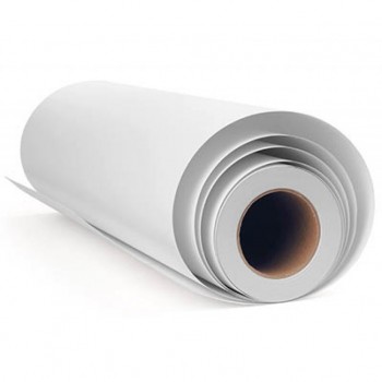 Rouleau de Toile polyester blanc 42cm*18ML